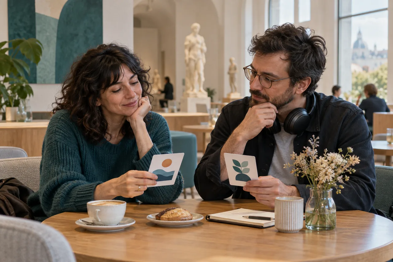Deux adultes préparent une rencontre respectueuse de leurs besoins sensoriels
